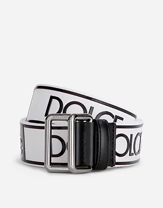 Leather belt Dolce & Gabbana Black size L International in Leather