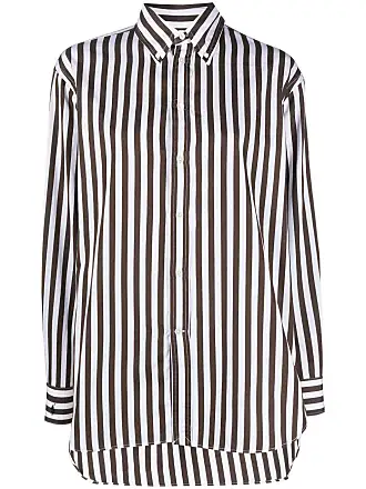 Ralph Lauren White Striped Cotton Button Front Shirt 3XB Ralph Lauren