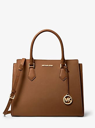 Michael Kors, Bags, Michael Kors Jet Set Travel Messenger Leather Bag  Crossbody Purse Wallet Camel