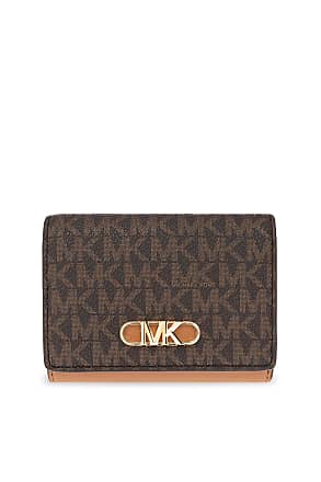 Michael Kors Wallets Parker Women Leather Brown Luggage