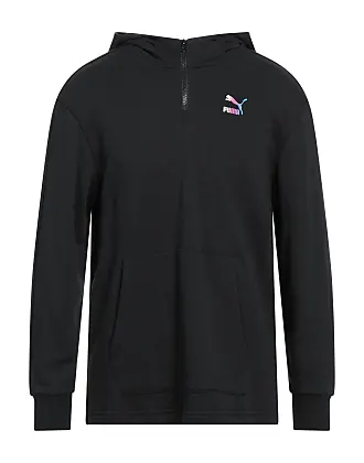 PUMA Classics T7 Logo Hoodie TR (PUMA Black) Men's Sweatshirt