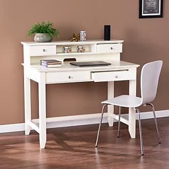 Ashley Furniture Justine Secretary Desk with Storage, Cream