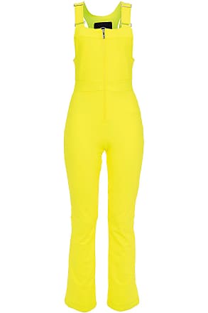 Dodo Bar Or Jumpsuit aus Leder in Gelb Damen Bekleidung Jumpsuits und Overalls Lange Jumpsuits und Overalls 