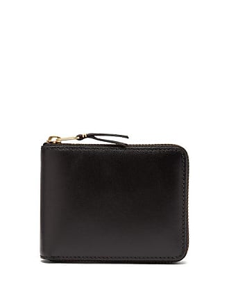 Topsum London Men Designer Leather Wallet RFID Blocking Mans Wallets Credit Card Holder Coin Pocket Purse with Gift Box 4006 Black