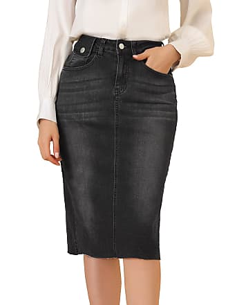 Startview Women Lace Skirt A-Line Hollow Out Fitness Skirt Knee Length Plus Size Skirt 