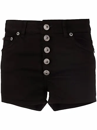 High Waisted Compression Shorts - Black