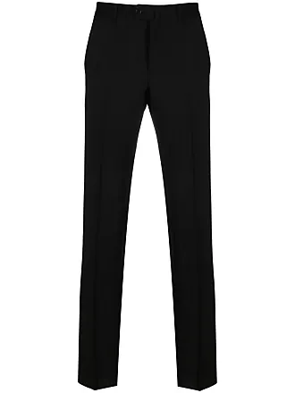 Emporio Armani Men's Stretch-Wool Tuxedo Pants | Neiman Marcus