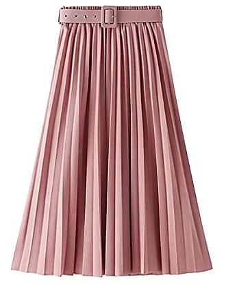 Lardini Wolle Rock in A-Linie in Pink Damen Bekleidung Röcke Mittellange Röcke 