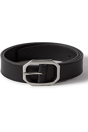 3cm female buckle embossed leather belt - Saint Laurent - Women