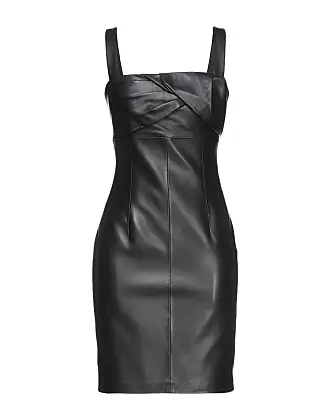 Balmain monogram short slip dress - Black