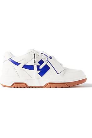 Out of Office Sneakers - Off White - White/Purple - Leather