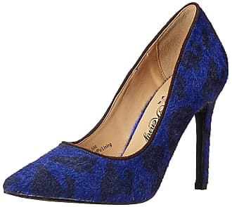 Penny Loves Kenny Womens OPS Pump, Blue/Black, 7.5 Medium US