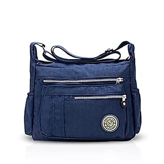 WDOIT Damen Umhängetasche Crossbody Schultertasche Mode Handtasche Messenger Bag mit Verstellbarem Schultergurt fur Frauen 