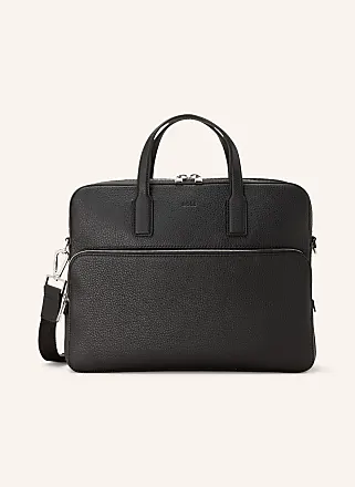 Hugo boss leather sales man bag