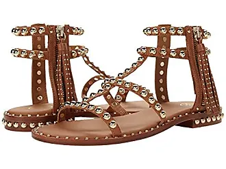 Ash Petra, Women's Flat Brown Summer Sandals