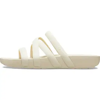 Crocs Capri V Sporty Flip Flops, Sandals for Women, Black, 2 UK