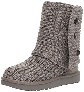 ugg boots grey knitted