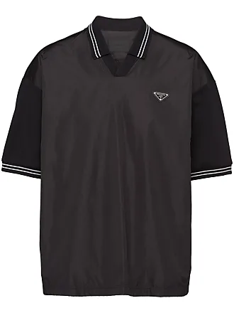 PRADA, Re-Nylon Shirt, Men, Plain Shirt - Short Sleeve