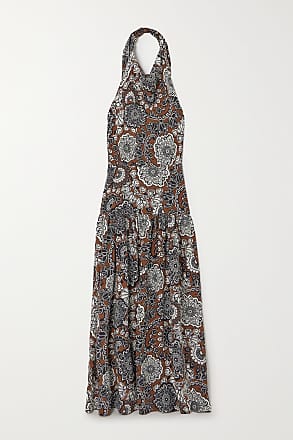 Womens Matteau brown Floral Cut-Out Maxi Dress