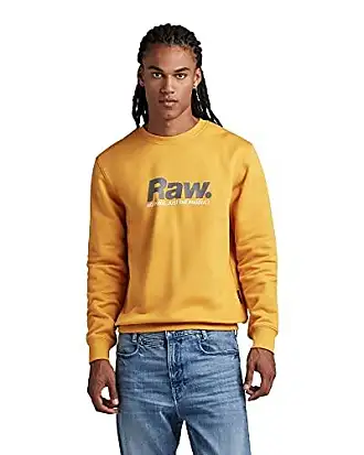 Yellow crew cheap neck sweatshirt