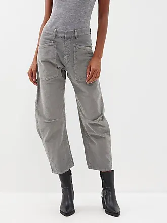 NILI LOTAN Celia cotton-blend corduroy bootcut pants