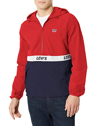 levi's red white and blue jacket