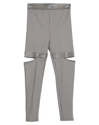adidas by Stella McCartney graphic-print yoga leggings - Grey