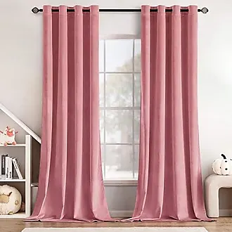 Hot Pink Curtains 2 Panels Set, Classical Simple Modern Design with Vibrant  Colored Diamond Line Pattern, Window Drapes for Living Room Bedroom, 108W X  90L Inches, Pink Peach Fuchsia, by Ambesonne 