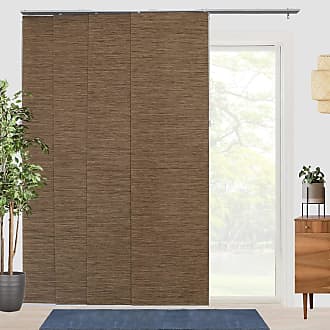 Chicology Vertical Blinds, Room Divider, Door Blinds,Blinds for Sliding Glass Doors, Temporary Wall, Closet Curtain, Room Door, Earth (Light Filtering), W:46-86