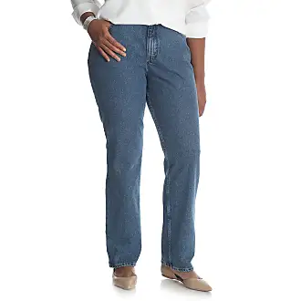 Riders by Lee Indigo Women's Midrise Straight Leg Jean, Blackened, 8 :  : Clothing, Shoes & Accessories