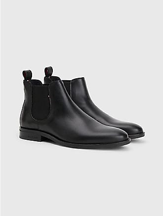 Hombre Zapatos de Botas de Botas informales Botines de caña alta Boemos de Cuero de color Negro para hombre 