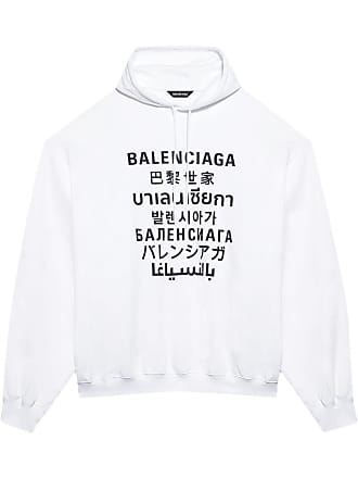 balenciaga print moletom com capuz