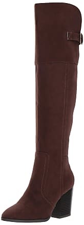 Easy Street Womens Maxwell Western Boot, Brown New Super Suede, 9.5 M US