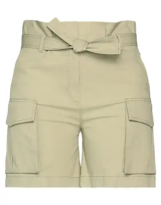 QWANG Men's Cargo Shorts 3/4 Relaxed Fit Below Knee Capri Cargo Pants  Cotton 