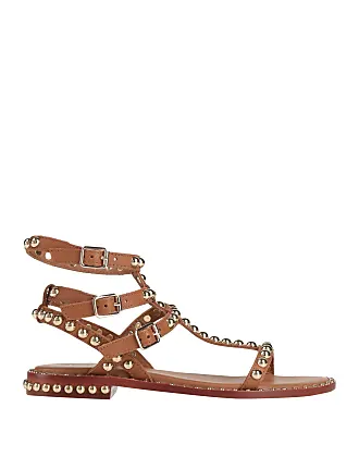 Ash Petra, Women's Flat Brown Summer Sandals