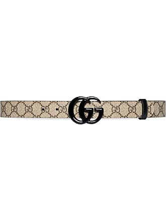 Gucci GG Marmont Embossed Buckle Belt in Blue for Men