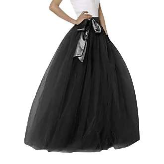 Gonna da donna in tulle, gonna in tulle, rosa, da donna, per Carnevale, in  tulle, da donna, con brillantini, gonna in tulle, taglia XXL, Blu,  Einheitsgröße : : Moda