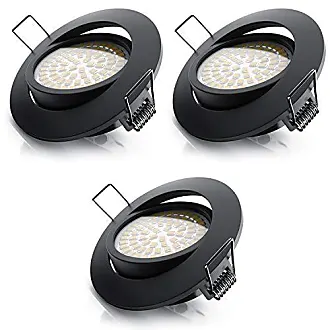 Spot LED rctangulaire 3x6W encastrable, dimmable et orientable 