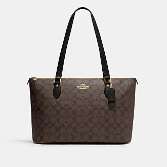 Coach Brown Signature Handbag for sale