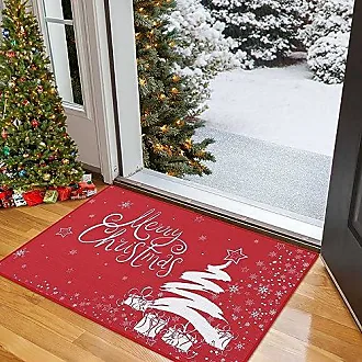 Christmas Door Mat, 20 X 32 Inches,christmas Door Mat Christmas Decorative  Doormat Anti-slip Winter Doormat For Xmas Seasonal Holiday Indoor Outdoor H