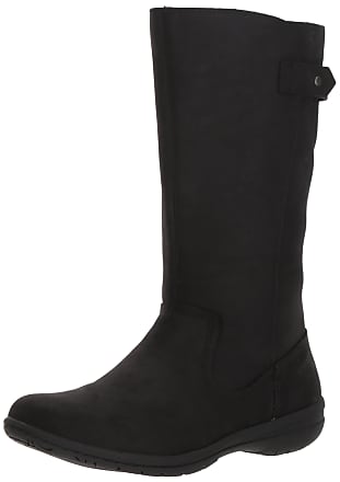 merrell travvy tall boots black