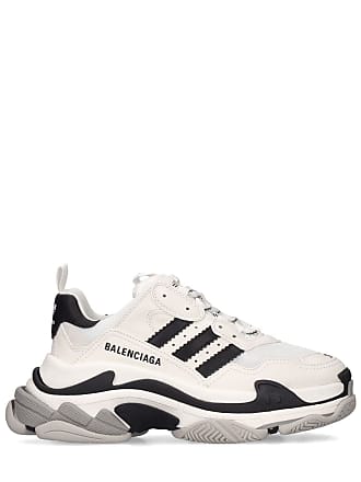 Balenciaga Balenciaga | Mujer Sneakers Triple S De Piel Sintética 60mm Blanco/negro 39
