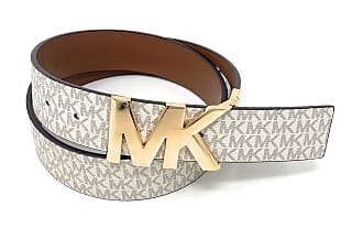 Visiter la boutique Michael KorsMichael Kors Women's 30mm Brown To Black Reversible MK Logo Monogram Synthetic Leather Belt XL 