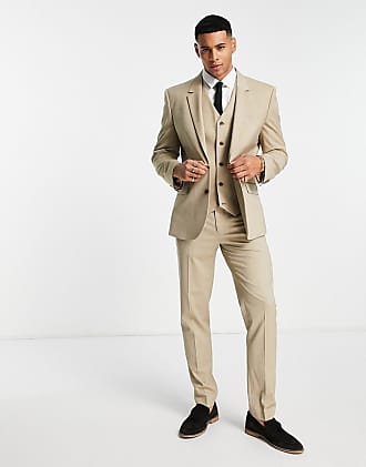 for Men Brian Dales Suit in Sand Brown Mens Clothing Suits Two-piece suits 