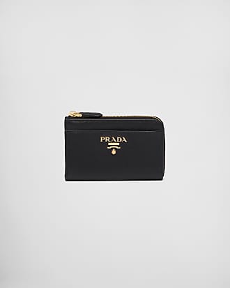 Prada Pre-Owned 2000-2010 logo-lettering Leather wallet-on-chain - Farfetch