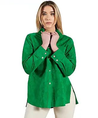 Camicia Donna Bottoni Colletto Manica Campana Plissé Elegante Casual S – LE  STYLE DE PARIS