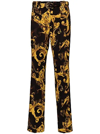 Versace Jeans Couture Logo Couture-print Trousers - Farfetch