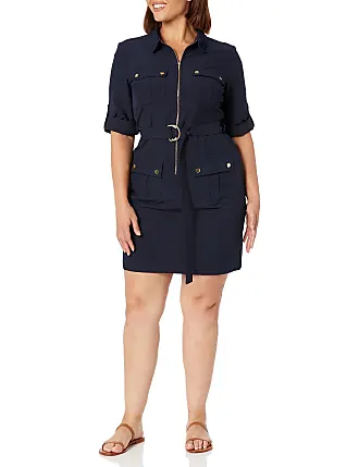 Sharagano denim outlet dress