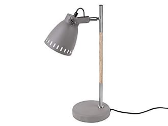 60 W Premier Housewares E27 Edison Screw Flexi Desk Lamp Grey 