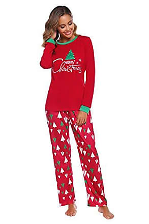 Hosen Christmas Family Pyjama Set Zexxxy Damen/Herren/Kinder Langarm Top
